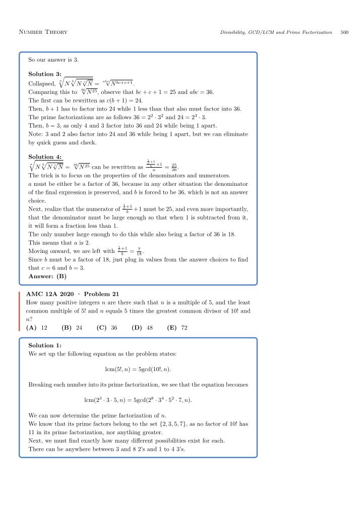 AMC 12 — By-Topic-Complete — sample page