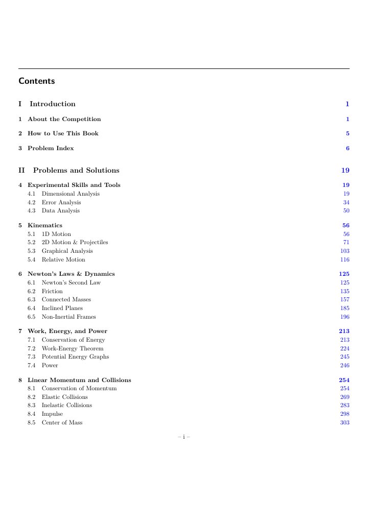 F=ma — By Topic — table of contents