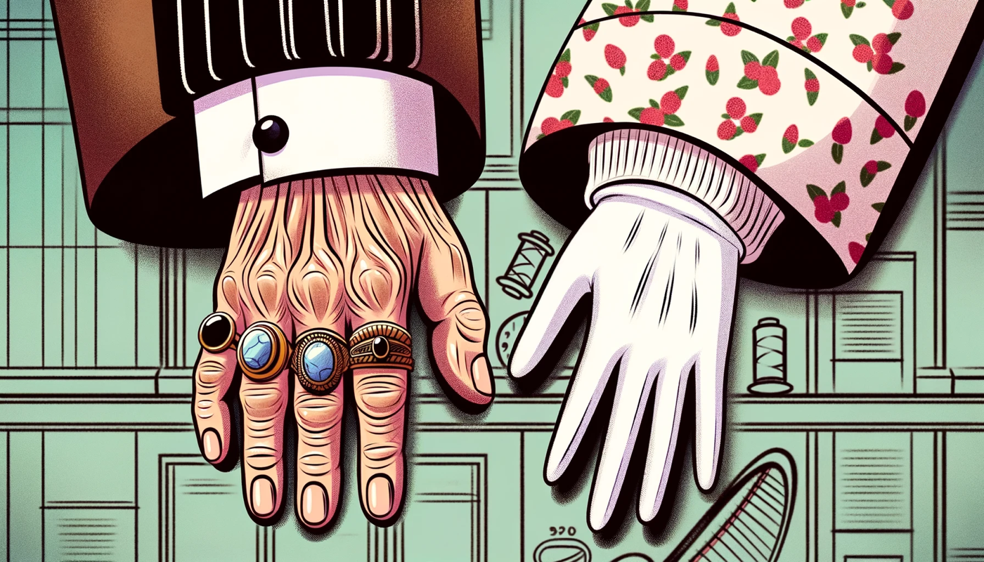 DALL-E 3 illustration for paragraph 1: mother's hands