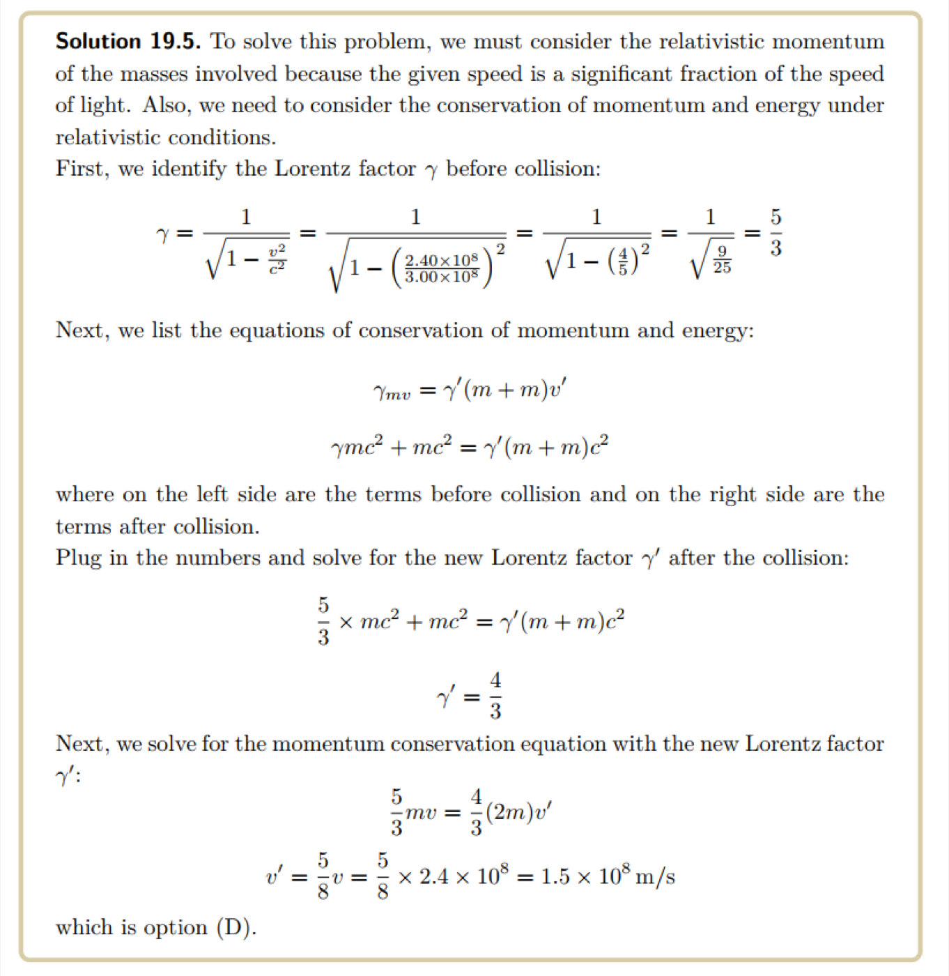 Original detailed solution